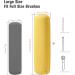 Fnyes Travel Makeup Brush Holder L - Yellow | Stylish & Compact Organizer for On-the-Go Beauty | Shop Internationally! - Buy Online on SooperMarket.com