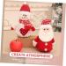 ABOOFAN 5pcs Christmas Bag Candy Bags Snowman Candy Pouch Burlap Bags Bags Apple Bag Elder Redx5pcs 24X19X1CMx5pcs - Buy Online on SooperMarket.com