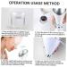Healeved 2pcs Beauty Steaming Face Instrument Hot Spray Hydrating Facial Sprayer White - Buy Online on SooperMarket.com