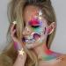 Go Ho Neon Face & Body Paint Palette - UV Glow in the Dark Water Activated Eyeliner for Halloween Makeup & Cosplay Costumes - Buy Online on SooperMarket.com