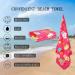Auxory 30x60 Microfiber Beach Towel for Travel - Quick Dry, Sand Proof, Super Absorbent - Ice Cream Design - Ideal for Swimmers, Men, Women, Kids - Buy Online on SooperMarket.com