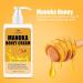 Manuka Honey Cream Face Moisturizer and Body Lotion for Dry Skin Hydrating & Firming Face & Body Skin Care Daily Lotion Lightweight Non-Greasy Anti Wrinkle Honey Facial Cream for Women & Men - Buy Online on SooperMarket.com
