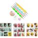 COMIART Ball Stylus Dotting Tool Set for Clay Sculpting & Nail Art - Embossing Pattern Included - Buy Online on SooperMarket.com