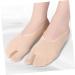 FOMIYES Mens Invisible Toe Separator Boat Socks - 1 Pair | Men & Women Orthodontic Toe Correcting Socks | Comfortable Toe Wraps & Bandages - 17.8x8cm - Buy Online on SooperMarket.com