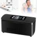 Mini Fridge Insulin Cooler Built in Rechargeable Lithium Battery Suitable for Insulin Serum Eye Drops Storage Travel Airplane 220V-Battery*1 Battery*1 220v