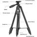 Professional 60 Camera Tripod with Phone Mount & Remote | Aluminum Portable Stand with Travel Bag | Compatible with Phone, Camera, Projector, DSLR | 5-Section Tripod - Buy Online on SooperMarket.com