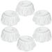 Tsmine 6 Pack Mop Heads Replacements Washable Microfiber Spin Mop Refill Cleaning Supplies for Home, Office, Industrial and Commercial Use,Compatible with Hurricane,Mopnado Spin Mop 6 Pack Mop Refill Head