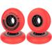AOWESM Inline Skate Wheels 85a Replacement 76mm Red 4-Pack - Roller Hockey Skates Accessories - Buy Online on SooperMarket.com