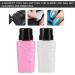 2PCs Nail Polish Remover Pump Dispenser - Portable Plastic Storage Bottle for Nail Art | Perfect Nail Tool - Buy Online on SooperMarket.com