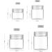 Tianzd 12-Pack 50ml Brown Plastic Empty Cream Cans with Black Lids & 6 Spatulas - Ideal for Cosmetics & Skincare - International Shipping Available - Buy Online on SooperMarket.com
