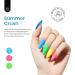beetles Gel Polish 6 Pcs Neon Hot Pink Glitter Nail Set Green Blue Shimmer Summer Cursh Nail Design Gel Nail Soak Off Nail Lamp Cured Manicure Kit for Women Girls A-Summer Crush - Buy Online on SooperMarket.com