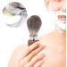 Premium Razor Brush for Men | Shaving Foam Brush with Rubber Wood Handle | Travel & Salon Facial Cleaning Tool - Buy Online on SooperMarket.com