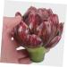 ORFOFE decorate props fake vegetables artificial flower Rose wedding fake artichoke ornament artificial wedding decors Model fake vegetable model artichoke artificial flower - Buy Online on SooperMarket.com