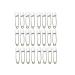 Nappy Pins Safety Lock Diaper Pins Plastic Head Hold Clip Locking Cloth Bib Diapers Pins for Baby Child Infants Kids (24 Pcs White) 24 Pcs White