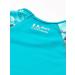 Speedo Girls' Printed Rash Guard Swim Set - Turquoise, Size 4 - Buy Online on SooperMarket.com