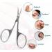 DERDOUT Curved Cuticle Scissors Extra Fine Stainless Steel Small Manicure Scissors with Precise Pointed Tip Grooming Blades - Buy Online on SooperMarket.com