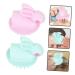 Kisangel 8 Pcs Rabbit Head Scrubber Stimulation Massage Hair Brushes - Silicone Baby Scalp Massager Shampoo with Handle for Cleaning - Adorable Design - 6.7X6CMx4pcs - Buy Online on SooperMarket.com