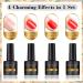 Clou Beaute Cozy Campfire Collection Gel Nail Polish Kit - 18 Fall Winter Colors | Orange Yellow Green Soak Off Polish Set with Lamp Base and Top Coat | 8ml Manicure Gift for Women - S22-07 - Buy Online on SooperMarket.com