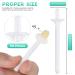 Nose Wax Sticks Applicators - Nostril Cleaning Removal Tool (50 Pack) - Buy Online on SooperMarket.com