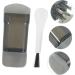 NOLITOY Hair Oil Essential Comb Set - Scalp Massager & Applicator for Hair Growth | Black 6x2.5cm - International Shipping Available - Buy Online on SooperMarket.com