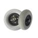 Wheelchair Front Wheel Wheels for Electric Wheelchairs 8-Inch Inflatable Front Wheel Gray Wheelchair Front Wheel Replacement Wheels 2 Pieces