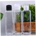 Clear Flip Top Cap Refillable Bottle Transparent Empty Makeup Liquid Cosmetic Container Random 100ml - Buy Online on SooperMarket.com