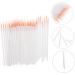 BELLIFFY 100pcs Disposable Eyeliner Brush Liquid Brush Eyeliner The Face Nylon Lip Liner Brush Girl White - Buy Online on SooperMarket.com