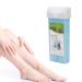 Roll-On Wax - Portable Safe Hair Removal Refill for Armpits | Beauty Salon Quality - Macaroon Blue - Buy Online on SooperMarket.com