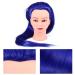 24-Inch Human Hair Training Head for Hairdressing - Realistic Cosmetic Doll Head (02#) - Perfect for Stylists & Students - Buy Online on SooperMarket.com