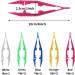 ASTER Plastic Tweezers - Pack of 20 | 4 Inch Bead Tweezers for Kids Crafts - Buy Online on SooperMarket.com