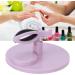 Nail Polish Bottle Holder Nail Polish Fixing Clip Auxiliary Reclining Nail Painting Tools Wearable Nail Polish Bottle Holder for Nail Salons(Pinkish Purple) - Buy Online on SooperMarket.com