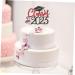 Warmhm 6pcs 2023 cake supplies party supplies top hat dessert decorations Insert card cupcake decors graduation cupcake topper 2023 props grad cake decorations paper cup - Buy Online on SooperMarket.com