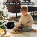 DNFASCHI Black Cat Plush Pillow Toy - Soft Stuffed Animal Cat Plushie for Kids - 20cm Cute Black Cat Stuffed Doll - Birthday for Boys Girls (Black-20cm) (HMHM20CM) - Buy Online on SooperMarket.com