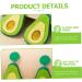 Abaodam 4 Pairs Avocado Earrings Avocado Gifts Avacado Bridal Earrings for Wedding Fashion Earrings for Women Sushi Go Drop Earrings Avocados Accessories Acrylic Miss Personality - Buy Online on SooperMarket.com