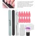 Nail File Nail Gel Set Nail Polish Gel Remover Tools Kit Nail Polish Removal Tool for Manicure Grinding Professional Nail Art Dust Brush Tool for Home and Salon - Buy Online on SooperMarket.com