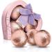 Baylis & Harding Jojoba Vanilla & Almond Oil Bath Bomb Heart Trio Gift Set - Vegan Friendly - Buy Online on SooperMarket.com