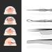 BEZOX Blackhead Tweezer and Acne Needle Set - Stainless Steel Comedone Extractor Kit - Buy Online on SooperMarket.com