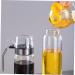 ABOOFAN Olive Oil Pourer Dispenser Vinegar Dispenser Bottle Glass Oil Bottle Oil Measuring Bottle Sauce Container Olive Oil Pour Spout Oil Dispenser Auto Salad Oil Salad Dressing 6.5x23.5cm As Shown - Buy Online on SooperMarket.com