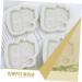 NUOBESTY 4 Pcs Shiba Inu Drawing Stencil Silicone Molds De Para Gelatinas Handmade Craft Mold Crystal Plaster - Buy Online on SooperMarket.com