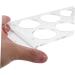 Hemoton Acrylic Egg Holder 1 Set Refrigerator Eggs Egg Carrier Egg Holder Egg Container Egg Organizer Shelf Storage Egg Carton - Buy Online on SooperMarket.com
