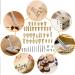 Adjustable Temperature Wood Burning Kit 46 Pcs for Adults - Pyrography Pen Tool - Buy Online on SooperMarket.com
