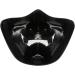 WorldShopping4U Tactical Protective Paintball Airsoft Kabuki Samurai Demon Half Face Mask - Black | Shop Internationally - Buy Online on SooperMarket.com