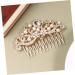 HAPINARY Hair Ornament Bridal Hair Clip Metal Hair Clips Veil Comb Wedding Crystal Hair Combs Barrettes for Women Bridal Veil Rhinestone Bobby Pins Fashion Headwear Accessories Bride French - Buy Online on SooperMarket.com