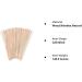 100 Pack of Unfinished Natural Wood Craft Dowel Rods - 12 x 1/8 Inch - Wood Color - Buy Online on SooperMarket.com