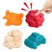 Generic ball toy with sensory texture activity rattling balls-structured soft-squeeze massage balls structured hand-grip balls multi-sensory balls gift for newborns develop