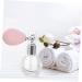 HAPINARY Empty Bottle Perfume Bottle Refillable Perfume Bottle Labs Perfume Bottle with Pump Refillable Bottle Crystal Perfume Glass Bubble Dispensing Pump Travel medium Golden - Buy Online on SooperMarket.com