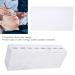 8 Holes Tweezers Holder | Tweezer Display Stand & Storage Rack with Dust Cover for Lash Extensions | Salon & Home Use (White - Buy Online on SooperMarket.com