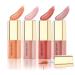 Aaiffey 4 Colors Liquid Blush for Cheek Makeup Mini Natural Blush Face Cosmetic Korean Makeup Blush Dewy Finish Long-Wearing 4 colors/set