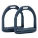Compositi amka stirrup profiles made of plastic for children and adolescents shock absorbing moisture -resistant elastomer insert black