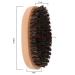 Beard Brush - Natural Faux Boar Bristle Wooden Handle Military Pocket Grooming Comb for Men - Buy Online on SooperMarket.com